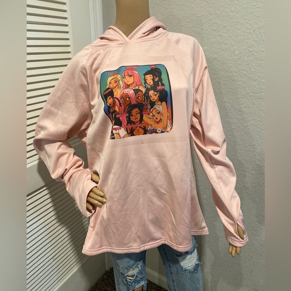 Y2K Oversized Custom Merch Female celebrities Hoodie